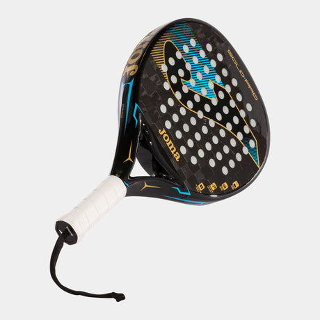 Joma Gold PRO Paddle Racket Black/Turquoise - Padel - Dawson Sports
