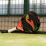 Joma Slam PRO Paddle Racket Black/Fluor Coral - Padel - Dawson Sports