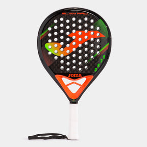 Joma Slam PRO Paddle Racket Black/Fluor Coral - Padel - Dawson Sports