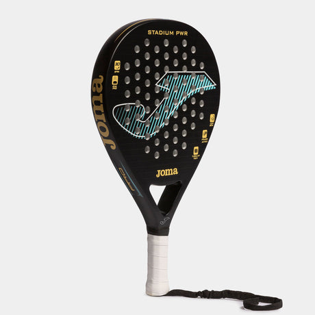 Joma Stadium PWR Paddle Racket Black/Turquoise - Padel - Dawson Sports