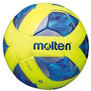 Molten Synthetic Leather Football - Yellow - Size 5 - Footballs - Dawson Sports