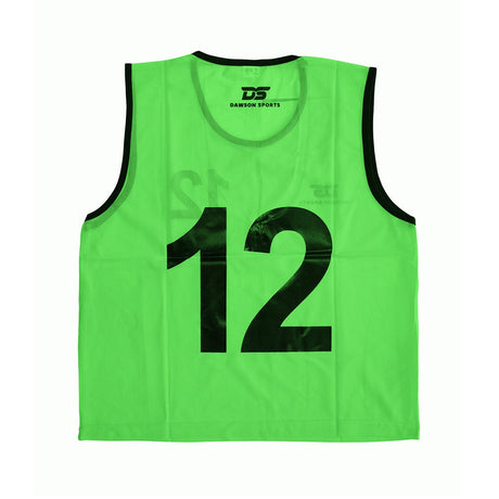 Numbered Mesh Training Bibs (Set of 12) - Training Bibs - Dawson Sports