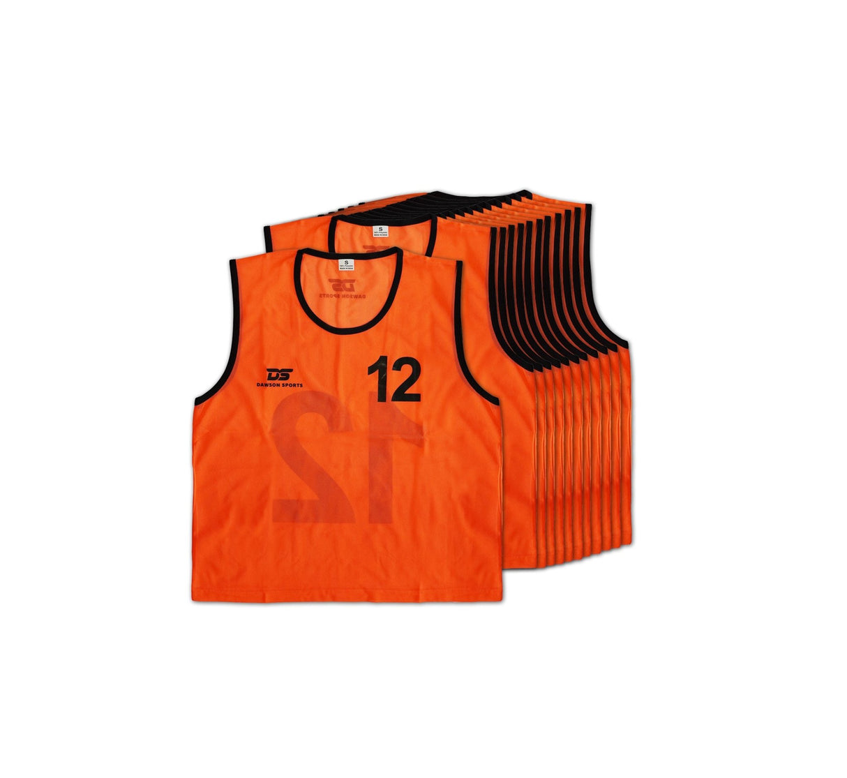 Numbered Mesh Training Bibs (Set of 12) - Training Bibs - Dawson Sports