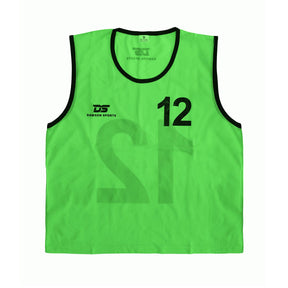 Numbered Mesh Training Bibs (Set of 12) - Training Bibs - Dawson Sports