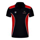 Black red custom polo shirt bespoke team uniform UAE - Polo Shirts - Bespoke Apparel - Dawson Sports