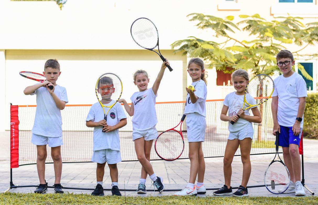 Pop Up Tennis / Badminton Net 3M - Post & Nets - Dawson Sports