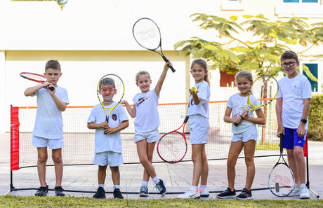 Pop Up Tennis / Badminton Net 3M - Post & Nets - Dawson Sports