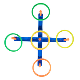 Ring Toss Game Set (5 Target, 6 Rings) - Early Years - Dawson Sports