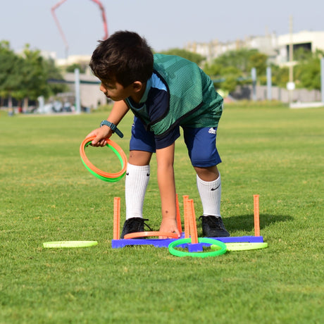 Ring Toss Game Set (5 Target, 6 Rings) - Early Years - Dawson Sports
