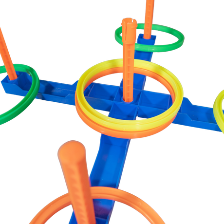 Ring Toss Game Set (5 Target, 6 Rings) - Early Years - Dawson Sports