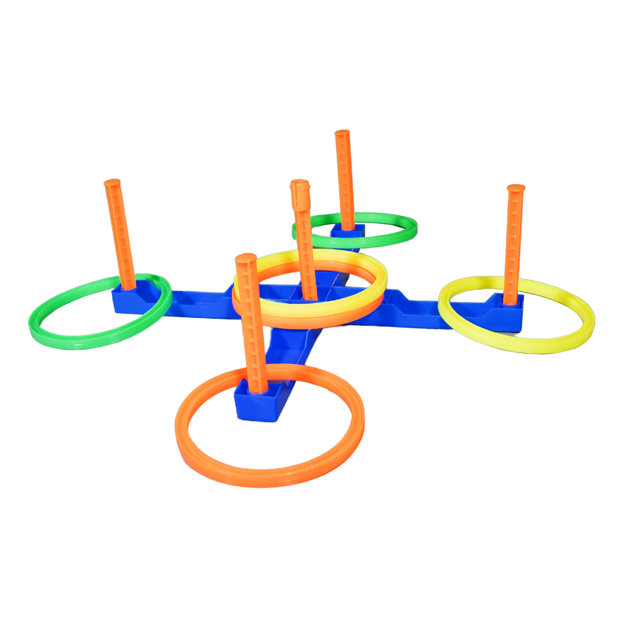 Ring Toss Game Set (5 Target, 6 Rings) - Early Years - Dawson Sports