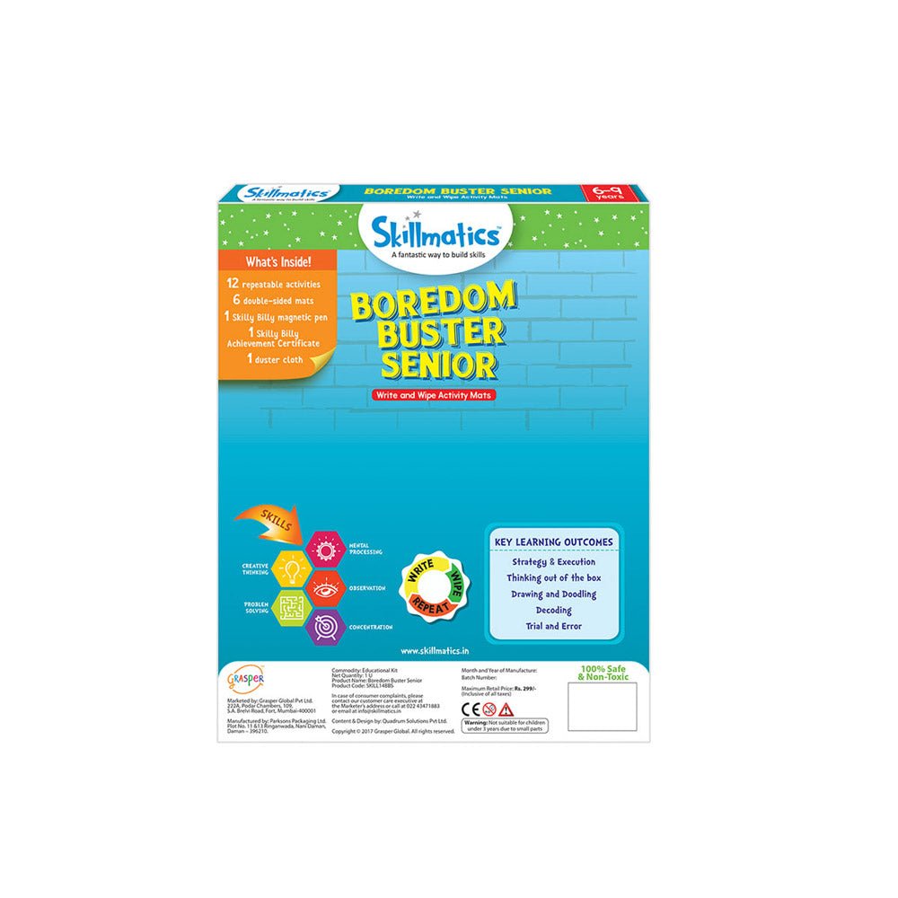 Skillmatics: Boredom Buster (Senior) - Skillmatics - Dawson Sports
