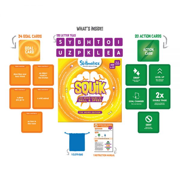 Skillmatics: SQUIK - The Word Edition - Skillmatics - Dawson Sports