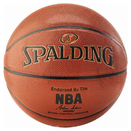 Spalding NBA Gold Series Indoor/Outdoor Ball - Size 7 - Basketballs - Dawson Sports