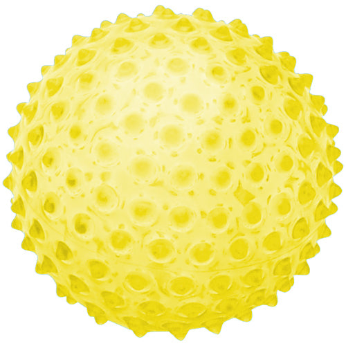 Spiky rubber hot sale ball