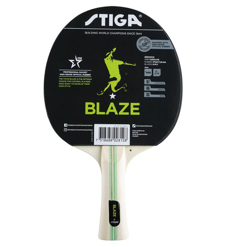 Stiga BLAZE Table Tennis Racket - Table Tennis Racket & Sets - Dawson Sports