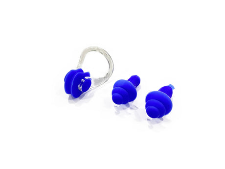 Swim Silicone Soft Ear Plugs & Nose Clip - Swimming - Dawson Sports