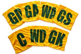 Velcro Netball Position Patches - Training Bibs - Dawson Sports