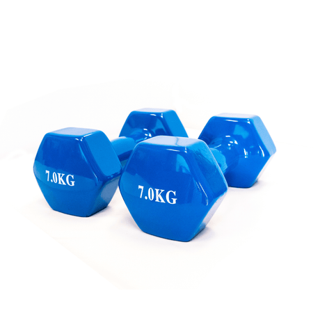 Vinyl Dumbbells - Sold as Pair - Dumbbells - Dawson Sports