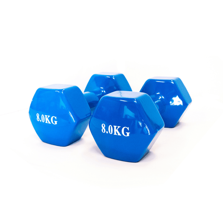 Vinyl Dumbbells - Sold as Pair - Dumbbells - Dawson Sports