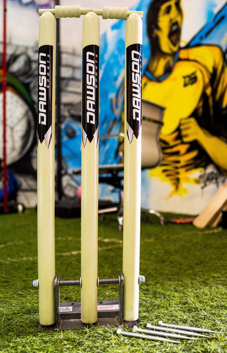 Wooden Spring Stump Set - Club - Cricket Stumps - Dawson Sports