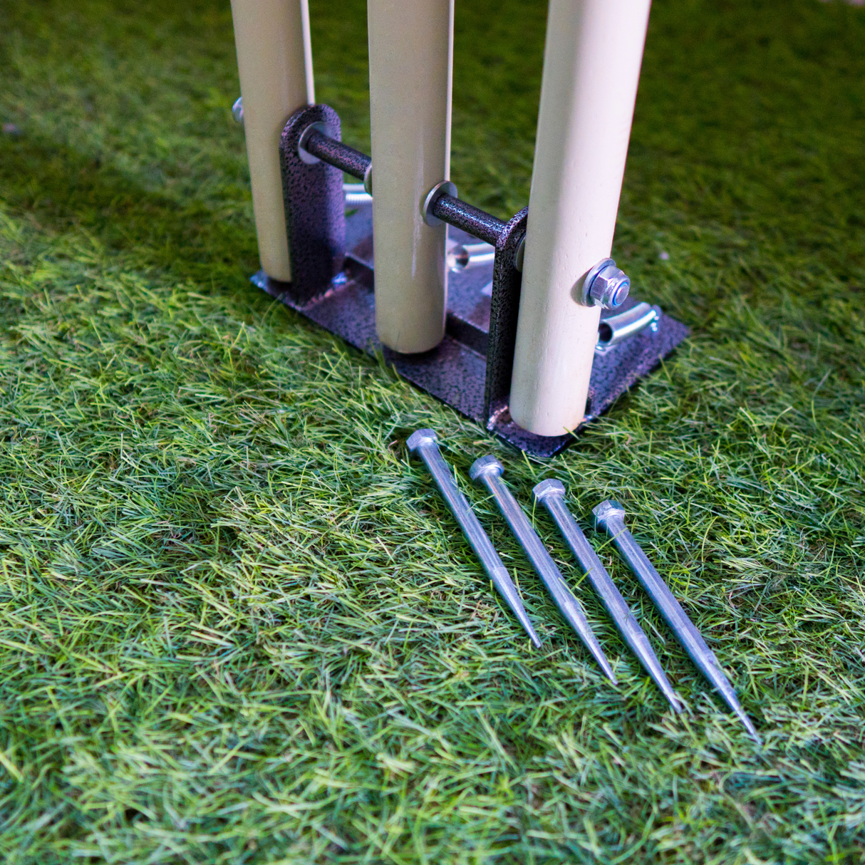 Wooden Spring Stump Set - Club - Cricket Stumps - Dawson Sports