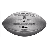 WS Duke Metallic Edition OS FB Silver - NFL - Dawson Sports