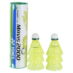 Yonex MAVIS 2000 Yellow Slow Green Cap - Shuttlecocks - Dawson Sports